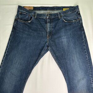 GAP 1969 Men's Jeans 40Wx32L Low Rise Straight Fit Blue Denim